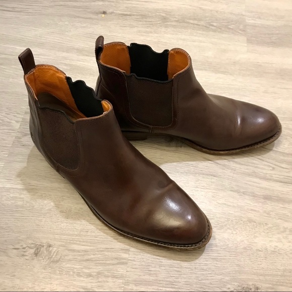 COPY - Frye Erin Chelsea Genuine Leather Brown An… - Picture 9 of 16